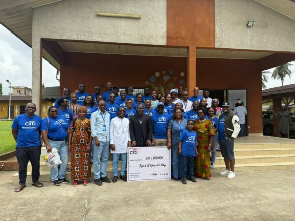 Citibank aux côtés de SOS Villages d’Enfants en Côte d’Ivoire : une journée de solidarité au service des enfants.